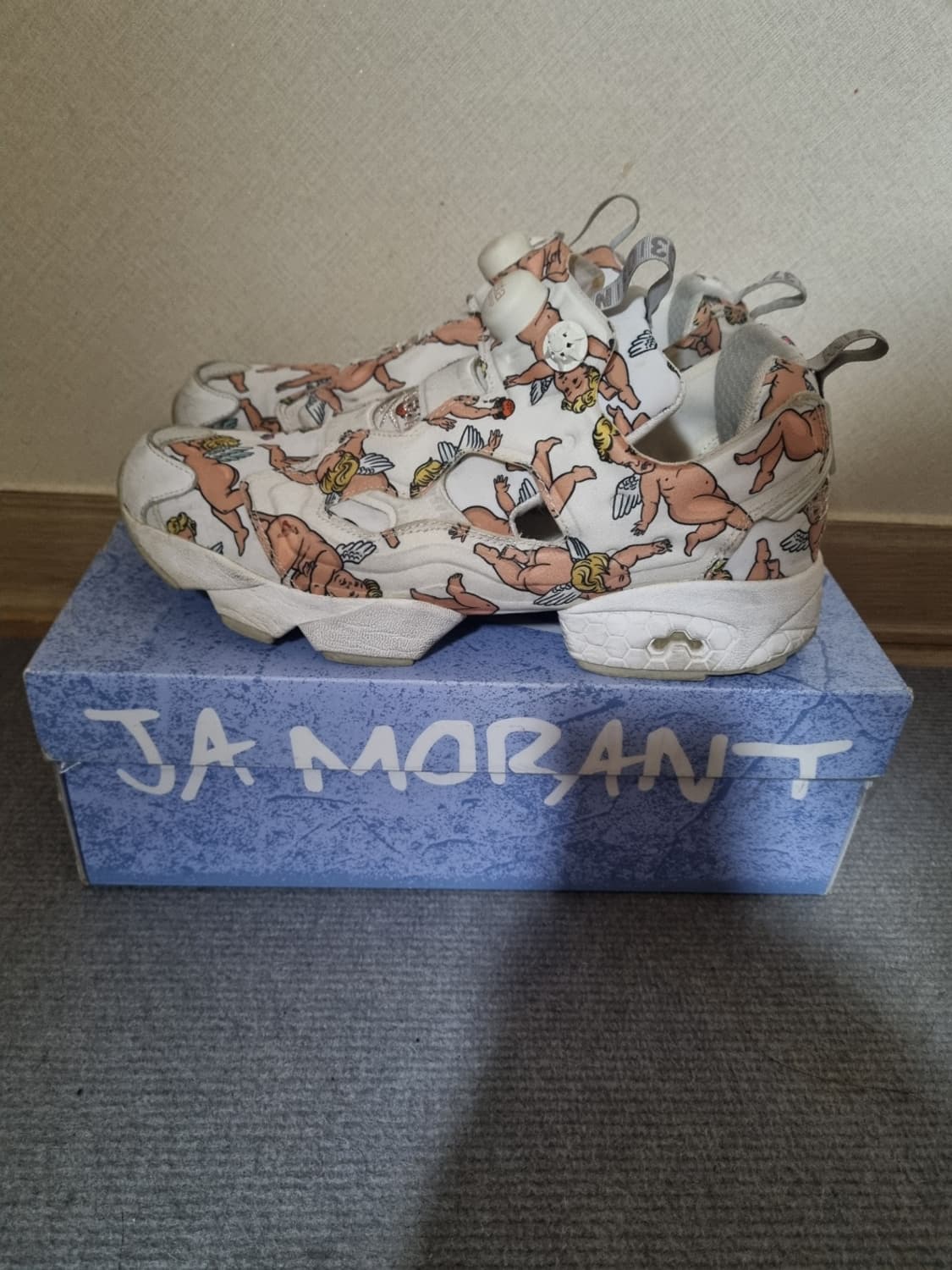 최저가! 리복 인스타 펌프 퓨리 275 LA 아기천사 (에눌, 네고o) 상품이미지1