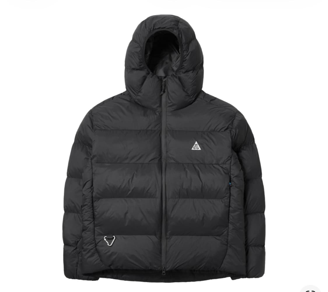 [새상품] M) 나이키 ACG 루나레이크 패딩 블랙 상품이미지2