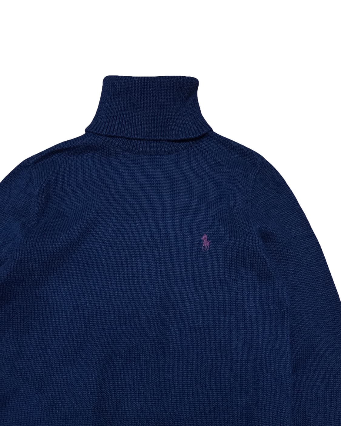 폴로 랄프로렌 네이비 목폴라 니트 상품이미지2
