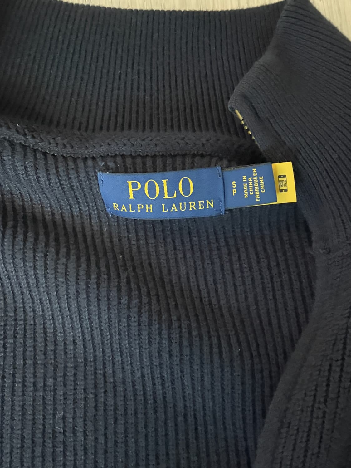폴로 랄프로렌 롱슬리브 스웨터 풀집업 상품이미지2