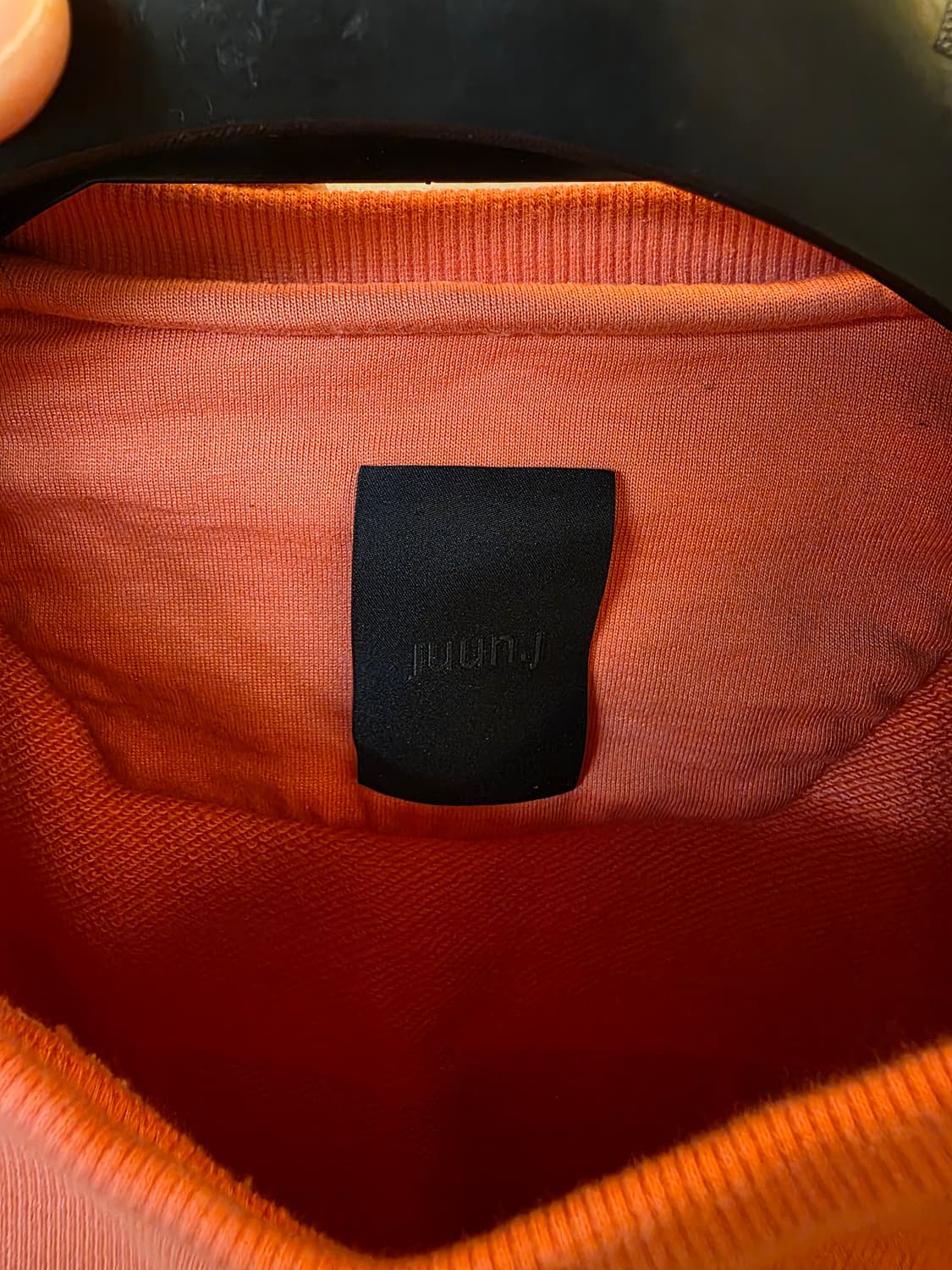 [M]준지 서울소울 맨투맨 핑크 상품이미지4