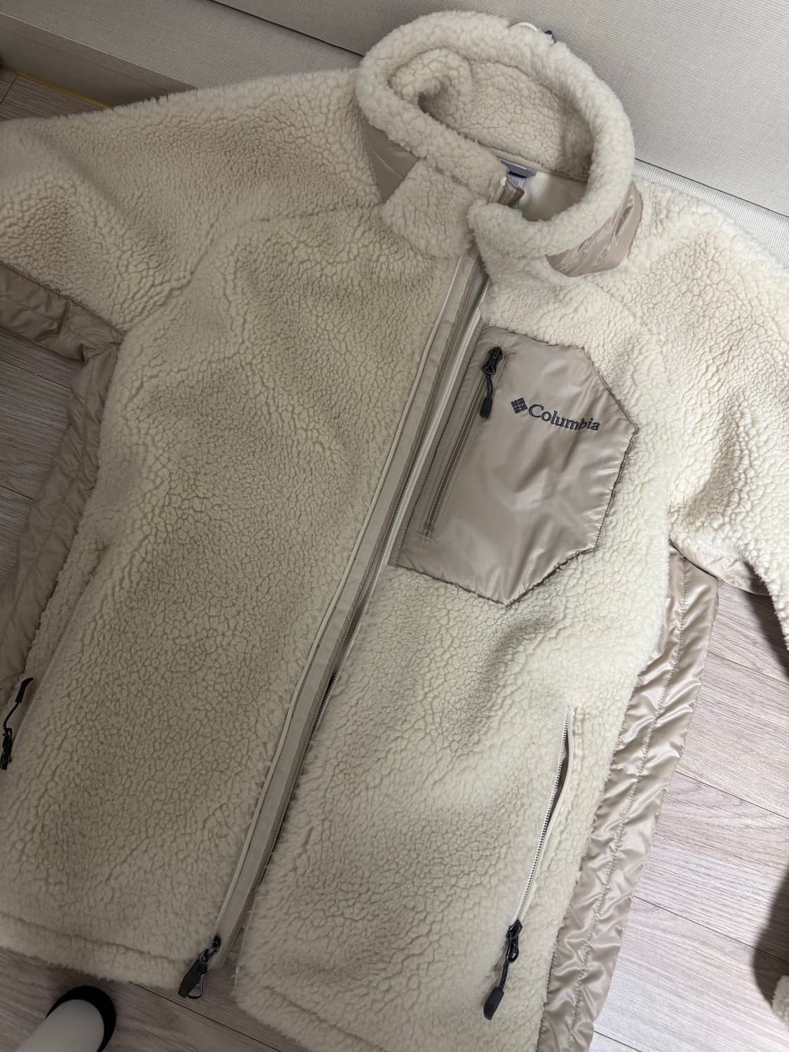 콜롬비아 양털 집업 상품이미지1