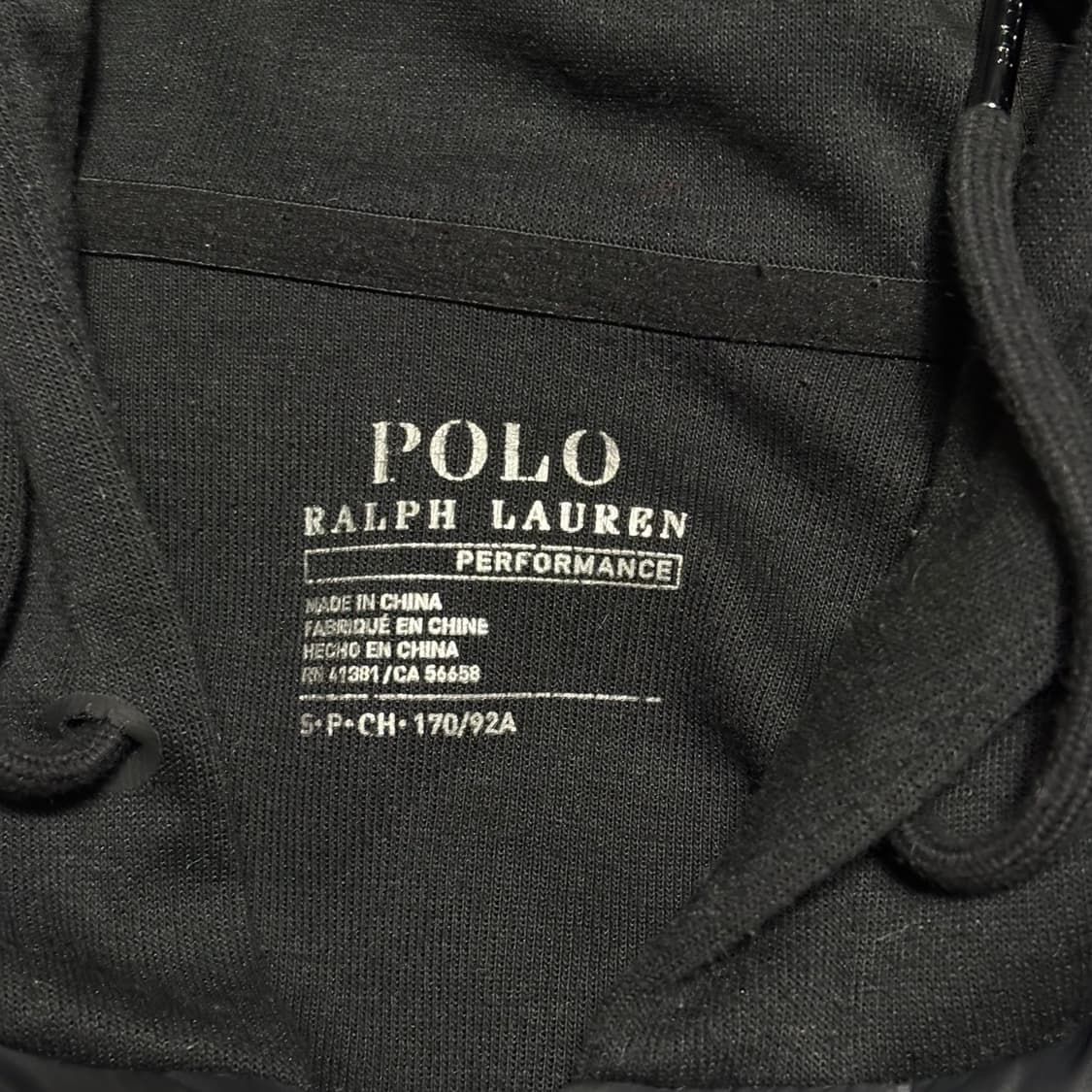 S 폴로 랄프로렌 블랙 퍼포먼스 패딩 후드  상품이미지4