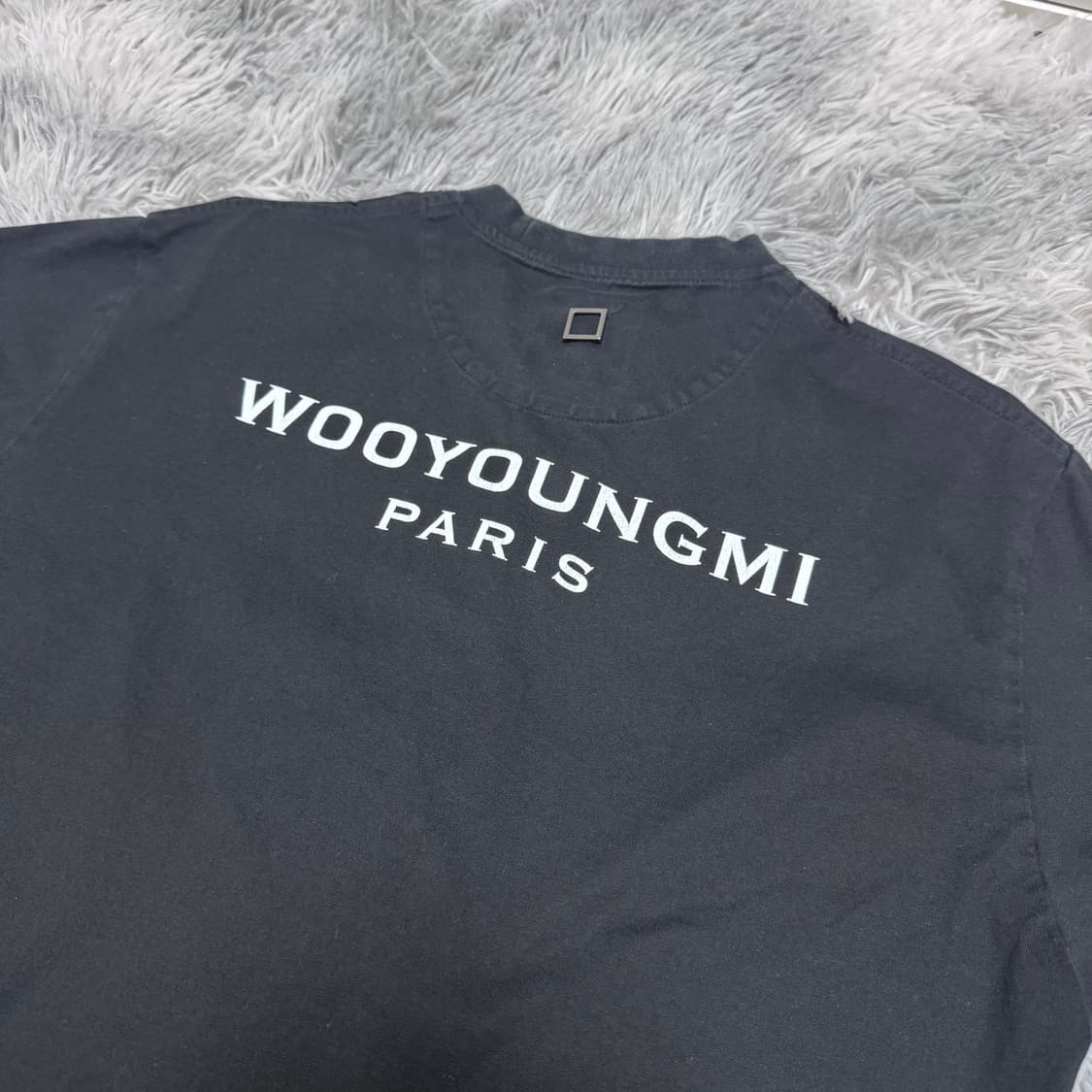 우영미 백로고 반팔티 상품이미지2