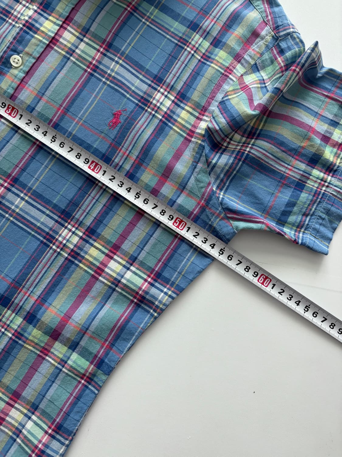 Polo 폴로랄프로렌 체크 반팔 셔츠 상품이미지6