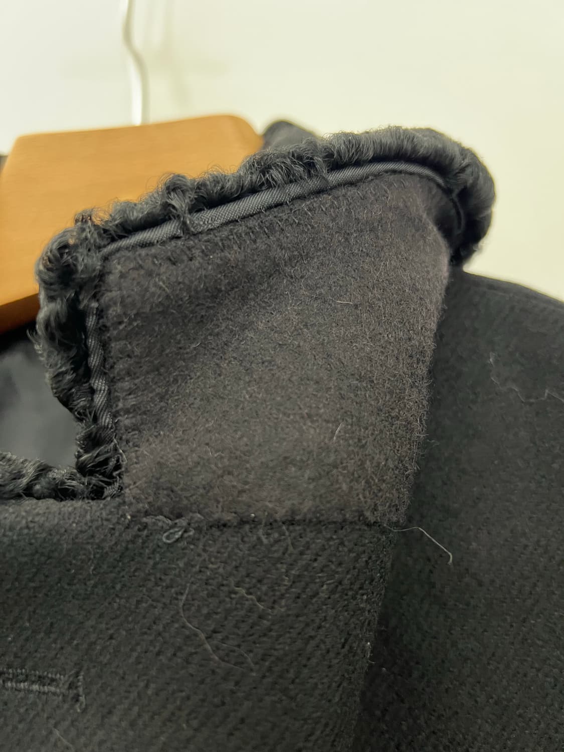 프라다 2012fw 빌런 블랙 코트 상품이미지7