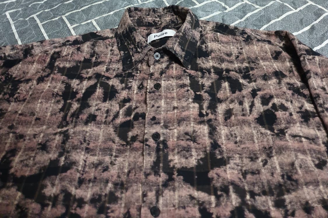 PULSE 오버핏 빈티지 긴팔셔츠 (F) 상품이미지2