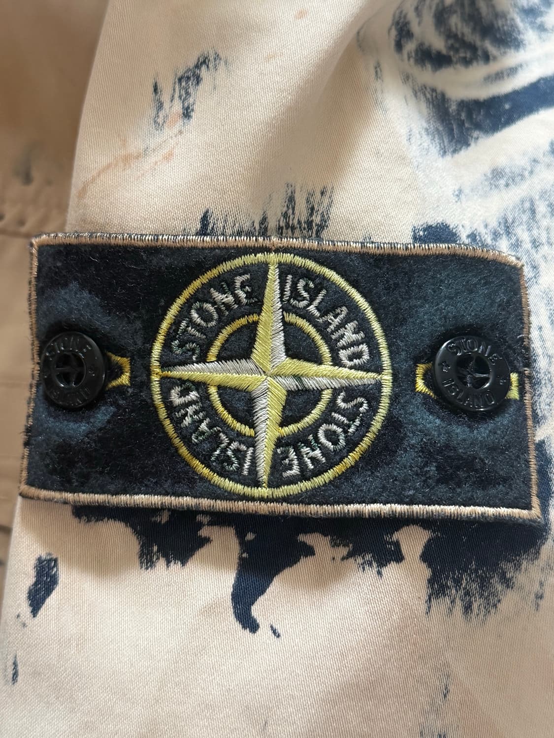 스톤아일랜드 핸드 코로션 자켓 L 상품이미지4