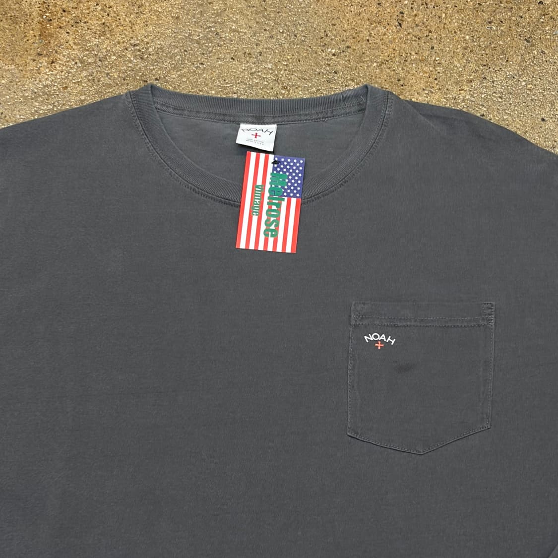 새상품 Made in USA 노아 포켓 긴팔티 릉슬리브 상품이미지3