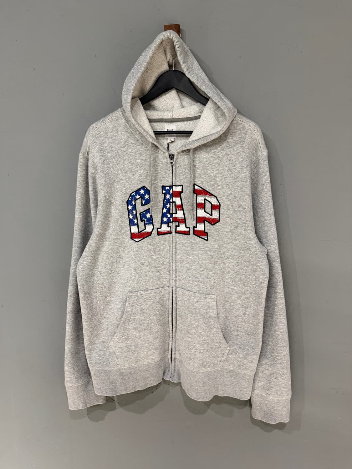 Gap American flag logo hood zip-up  상품이미지6