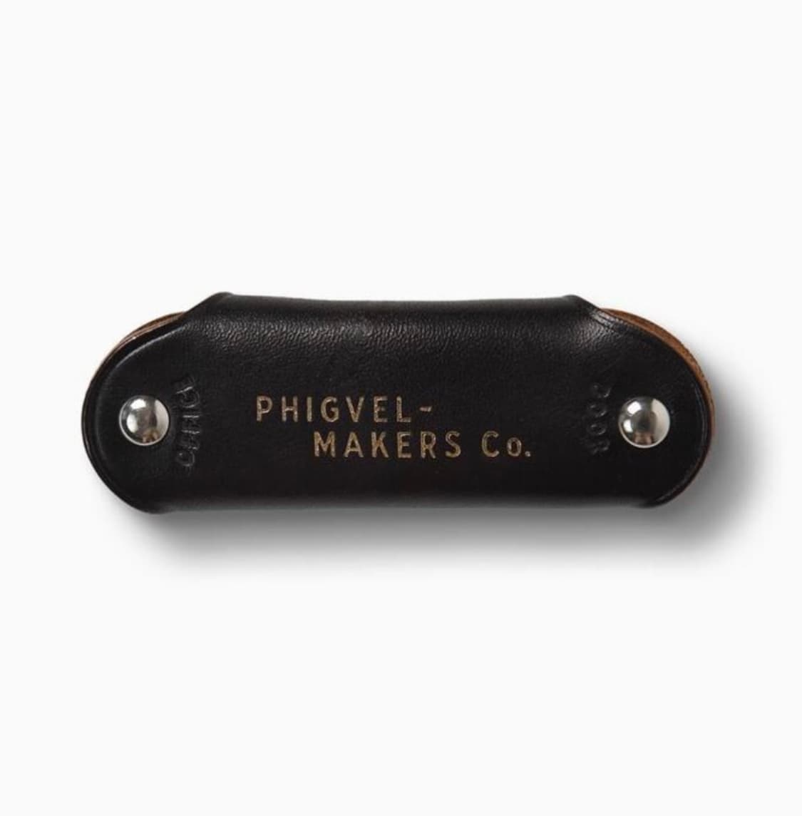피그벨 가죽 키링 블랙 키홀더 Phigvel 상품이미지2