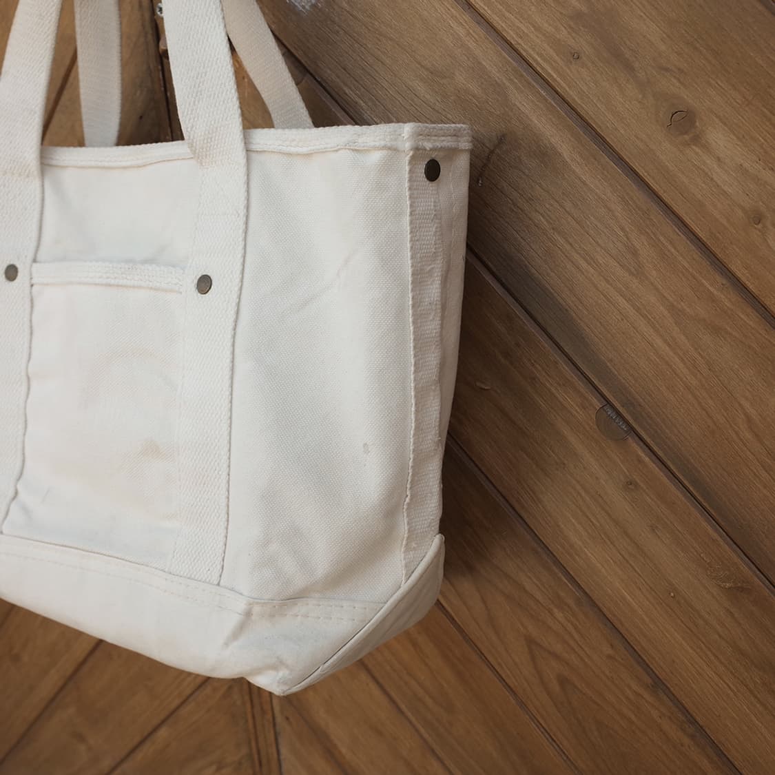 90's L.L.Bean Canvas Tote Bag 상품이미지4