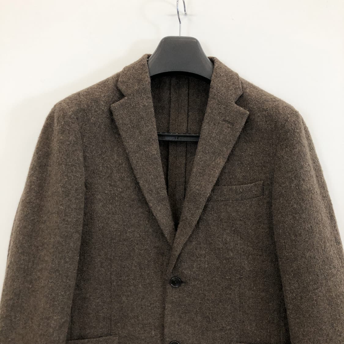 유니클로 브라운 울 모직자켓 M  상품이미지2