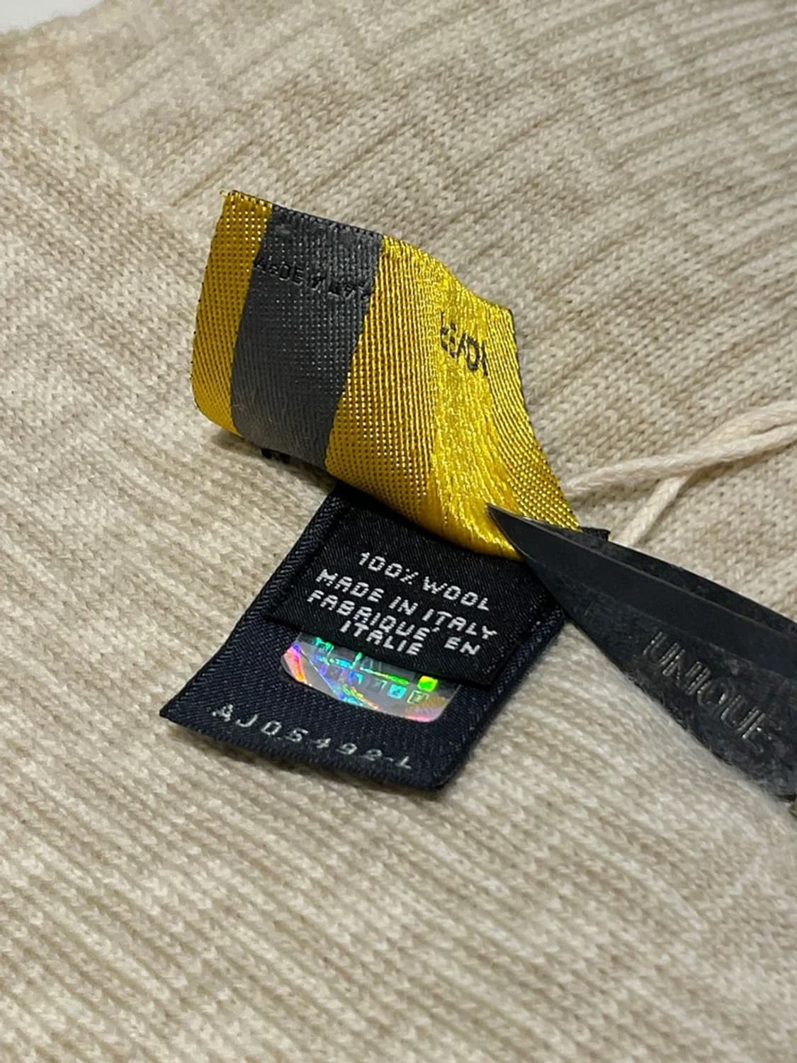 펜디 FENDI FF 주카 패턴 머플러 숄 목도리 A1540 상품이미지8