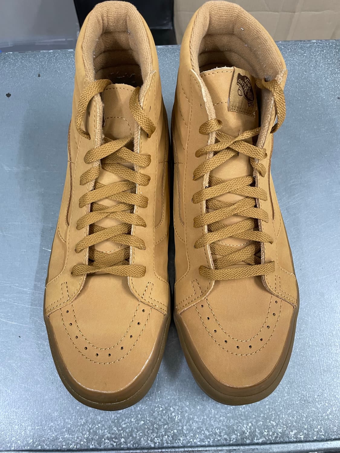 반스 스케이트하이 된장 검솔 280 상품이미지5