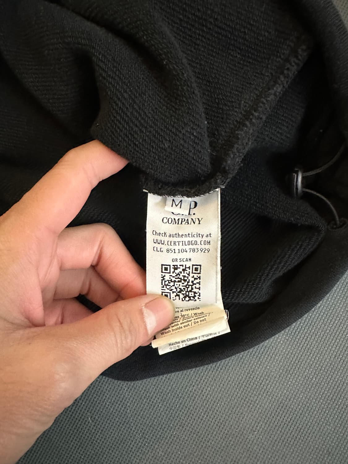 씨피컴퍼니 맨투맨 M(95-100) 정품 상품이미지8