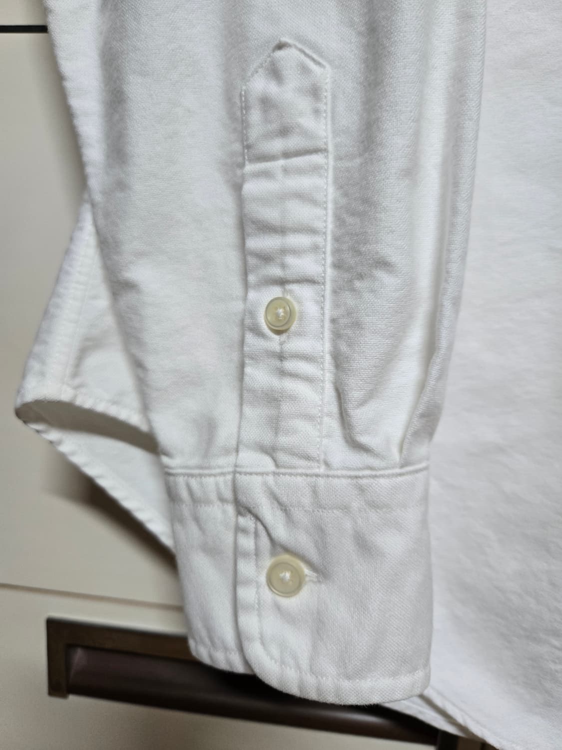 폴로 랄프로렌 정품 여성 화이트 옥스포드 셔츠 상품이미지4