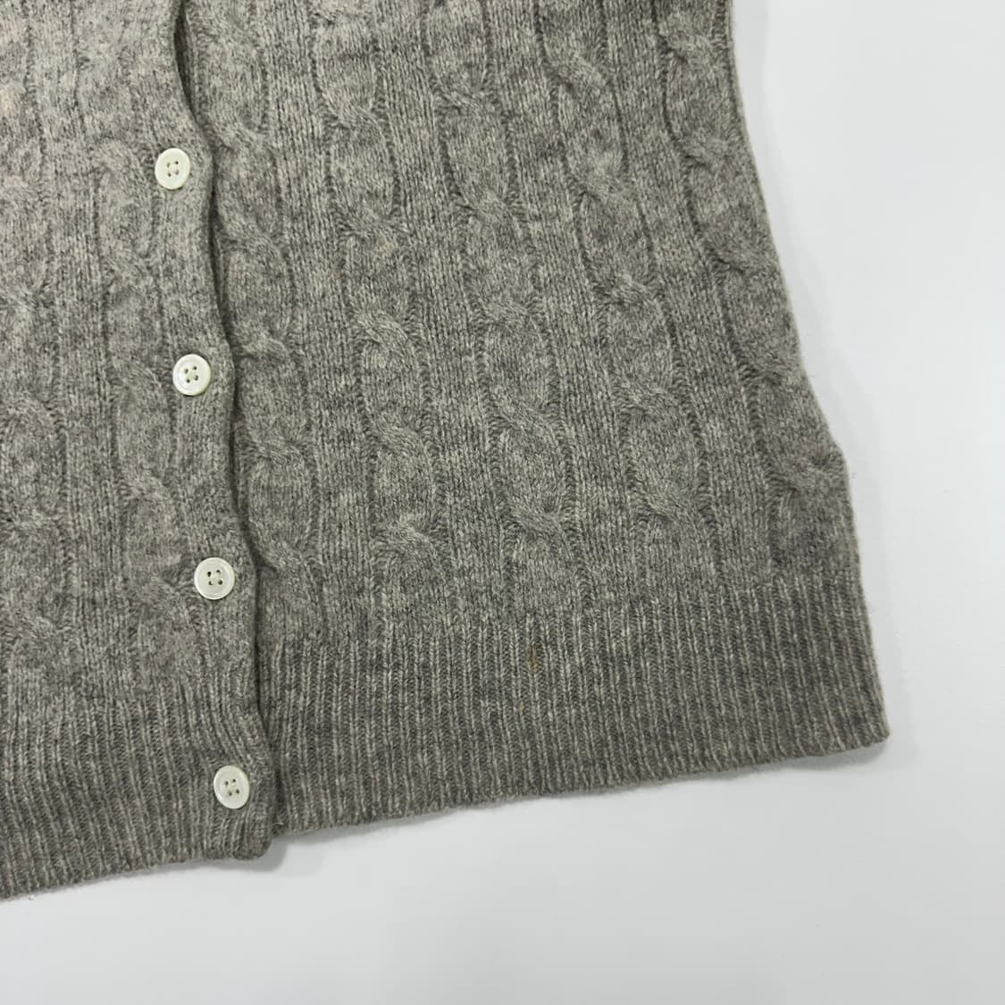 [XS]폴로 랄프로렌 캐시미어 혼방 케이블 니트 가디건 상품이미지6