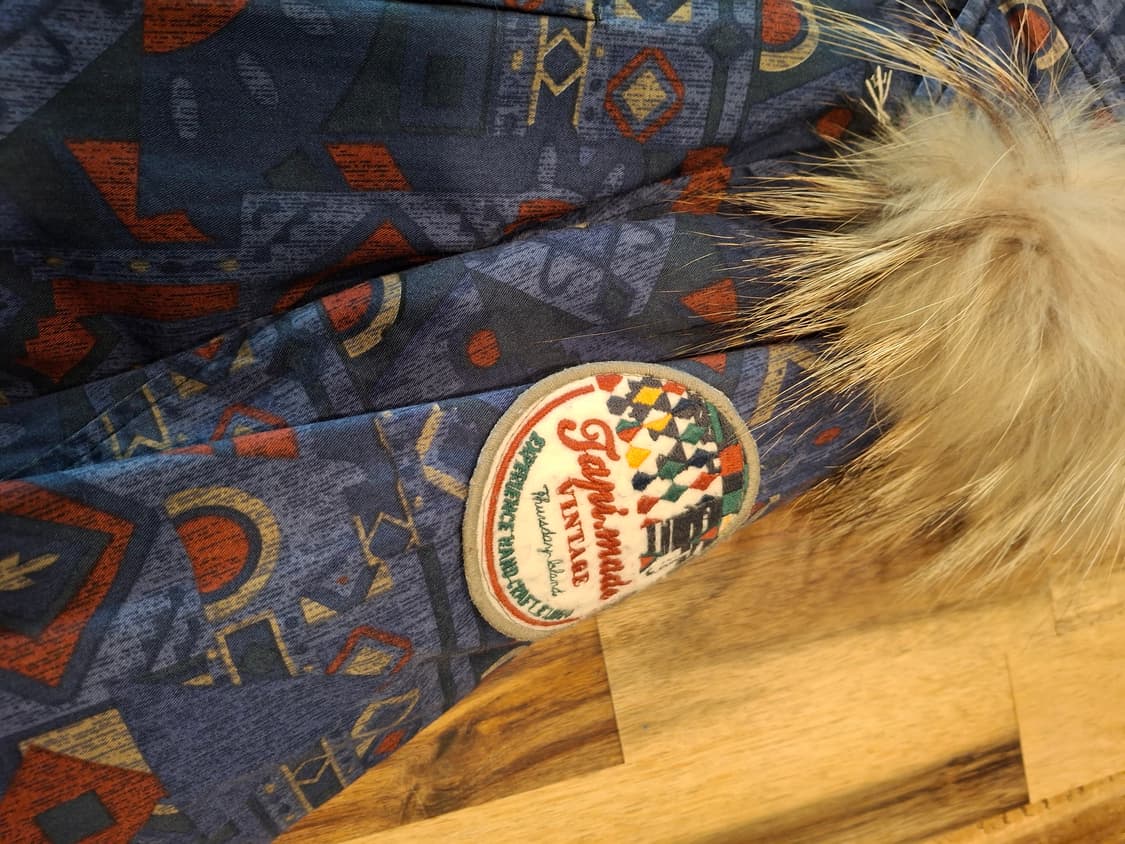 (마지막특가) 써스데이아일랜드 패턴 후드퍼 패딩 코트s 상품이미지2