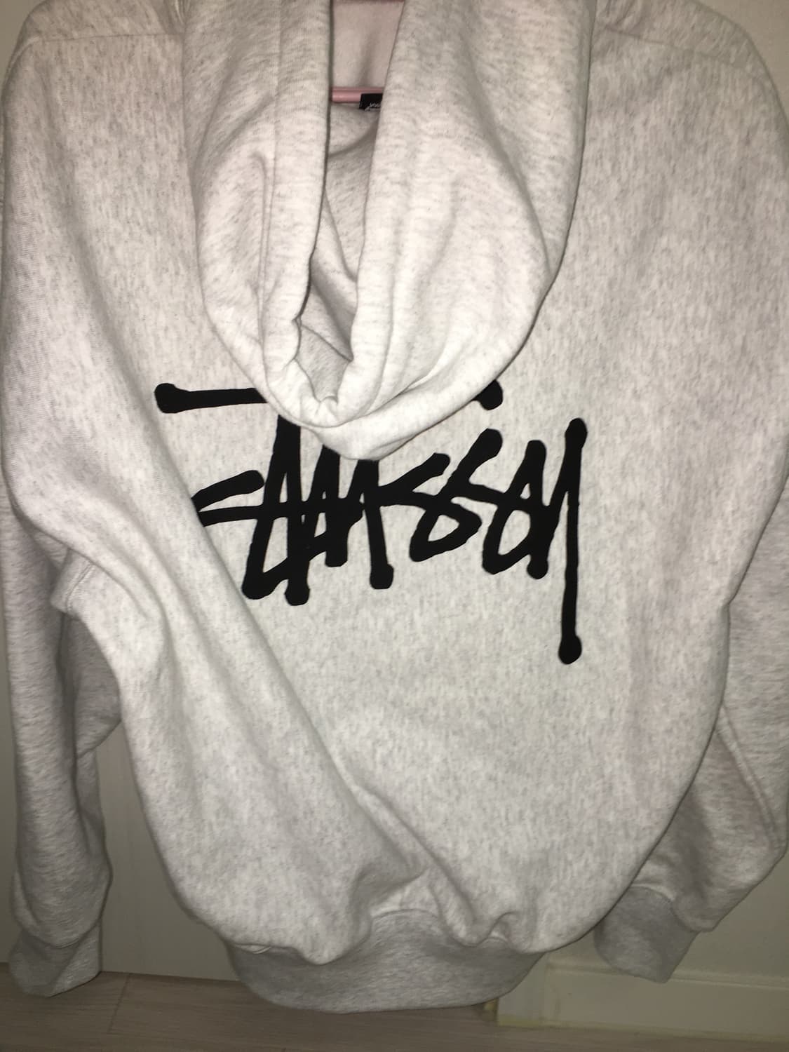 스투시 기모 멜란지 후드티 상품이미지5