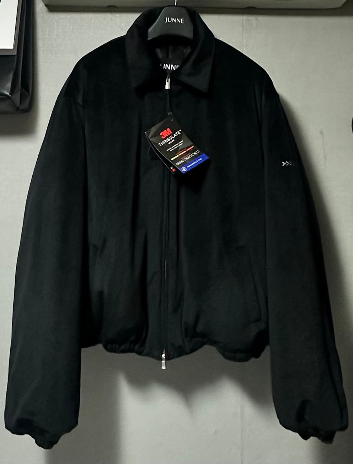 준느/벨벳 봄버(JNE J52 Velvet Black)/L 상품이미지4