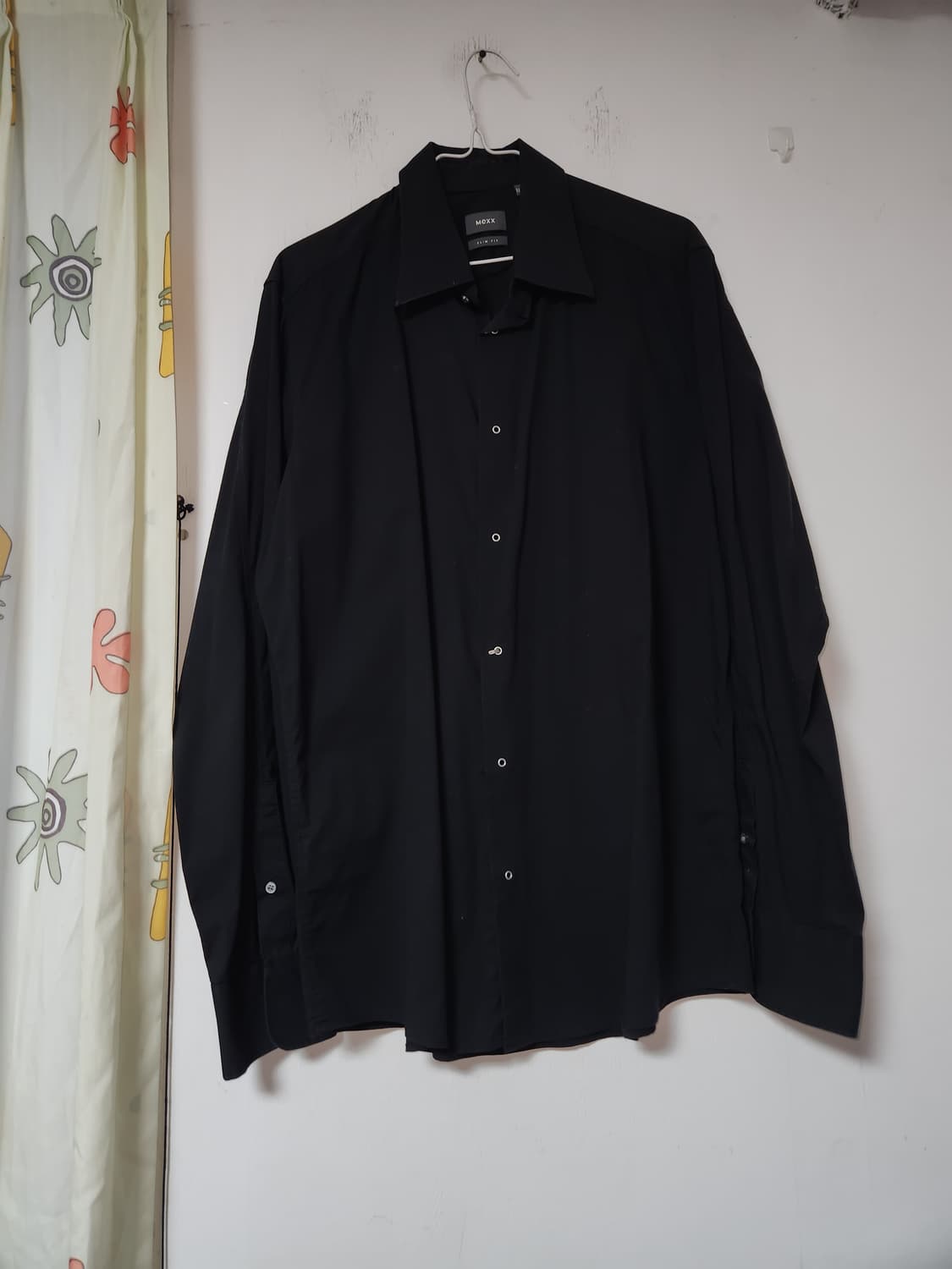 MEXX 남성 블랙 셔츠 슬림핏 XL 상품이미지1