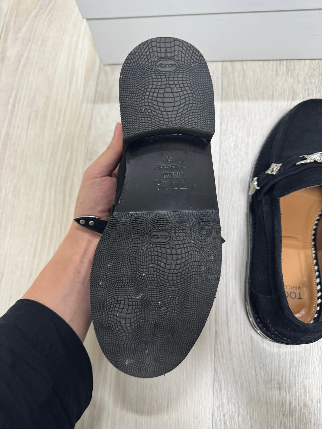 토가(toga) 메탈로퍼 스웨이드+비브람 보강 완료 42size 상품이미지4