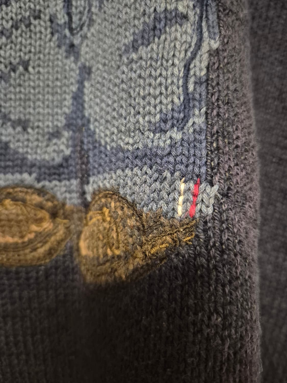 폴로 베어 니트 린넨 랄프로렌 L 상품이미지8