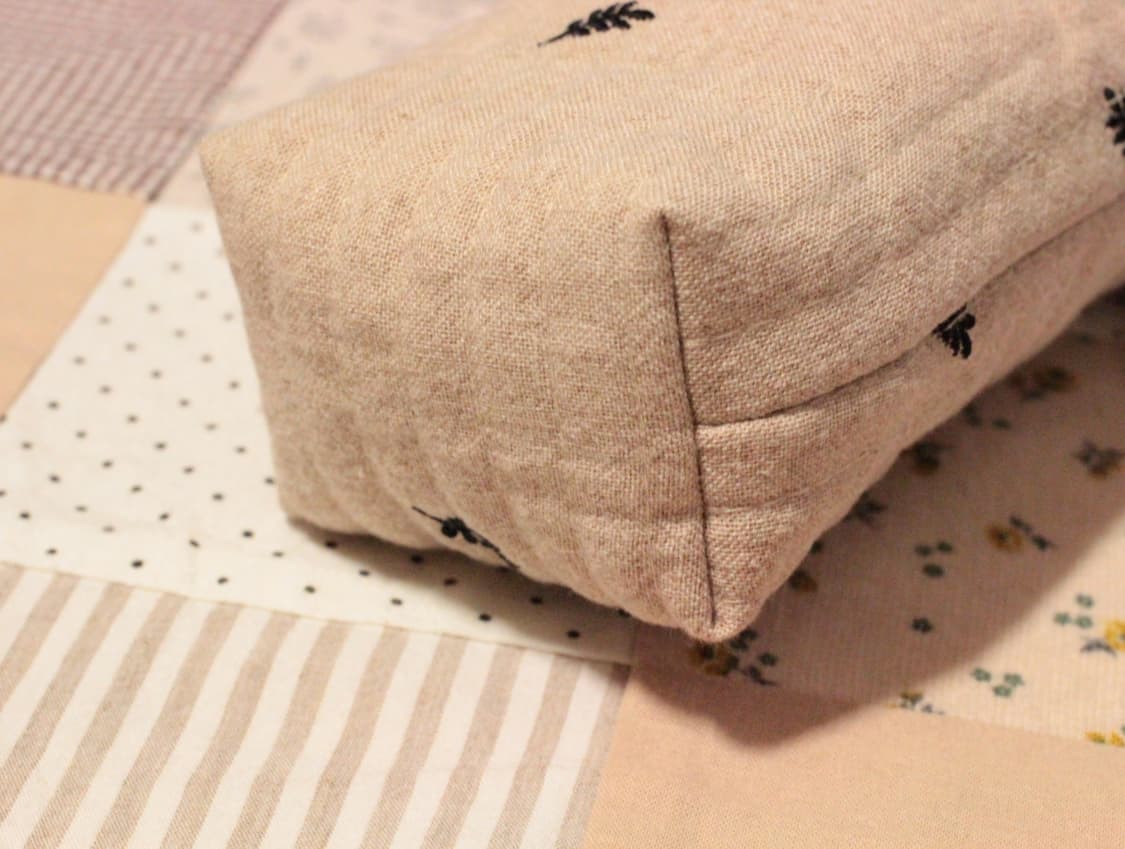 핸드메이드 누빔 물병 파우치 상품이미지5