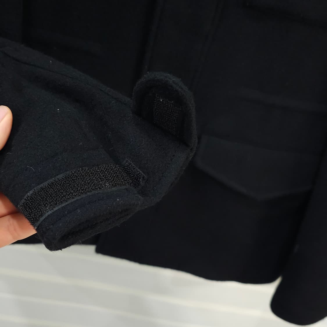 무인양품 블랙 M-65 울자켓- M 상품이미지5