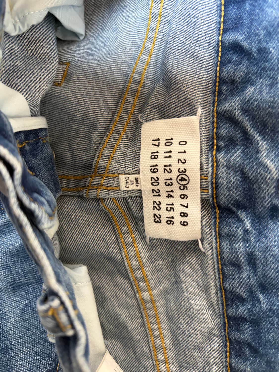 메종 마르지엘라 데님 팬츠 레귤러진 28 상품이미지3