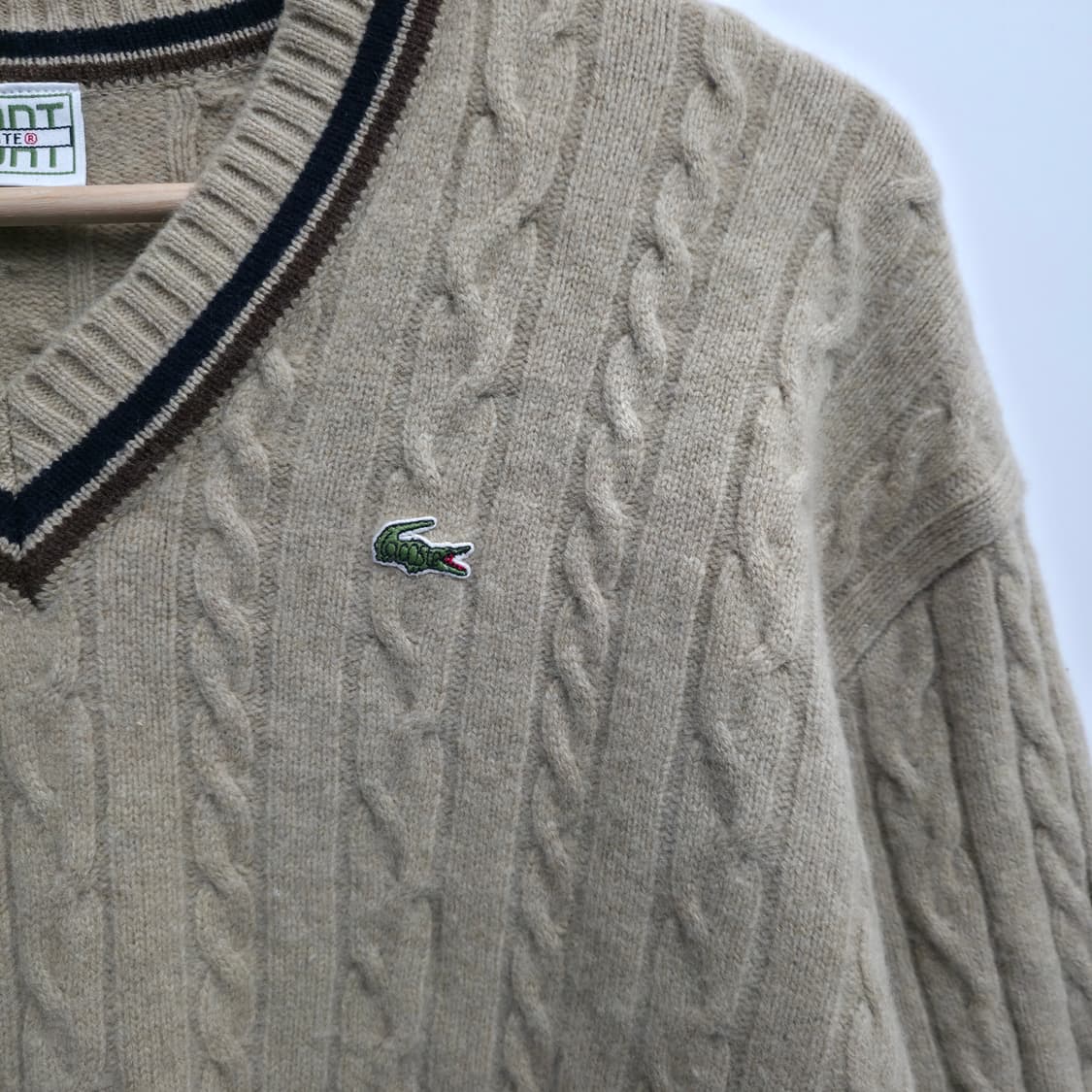 [M] 라코스테 브이넥 니트 상품이미지4