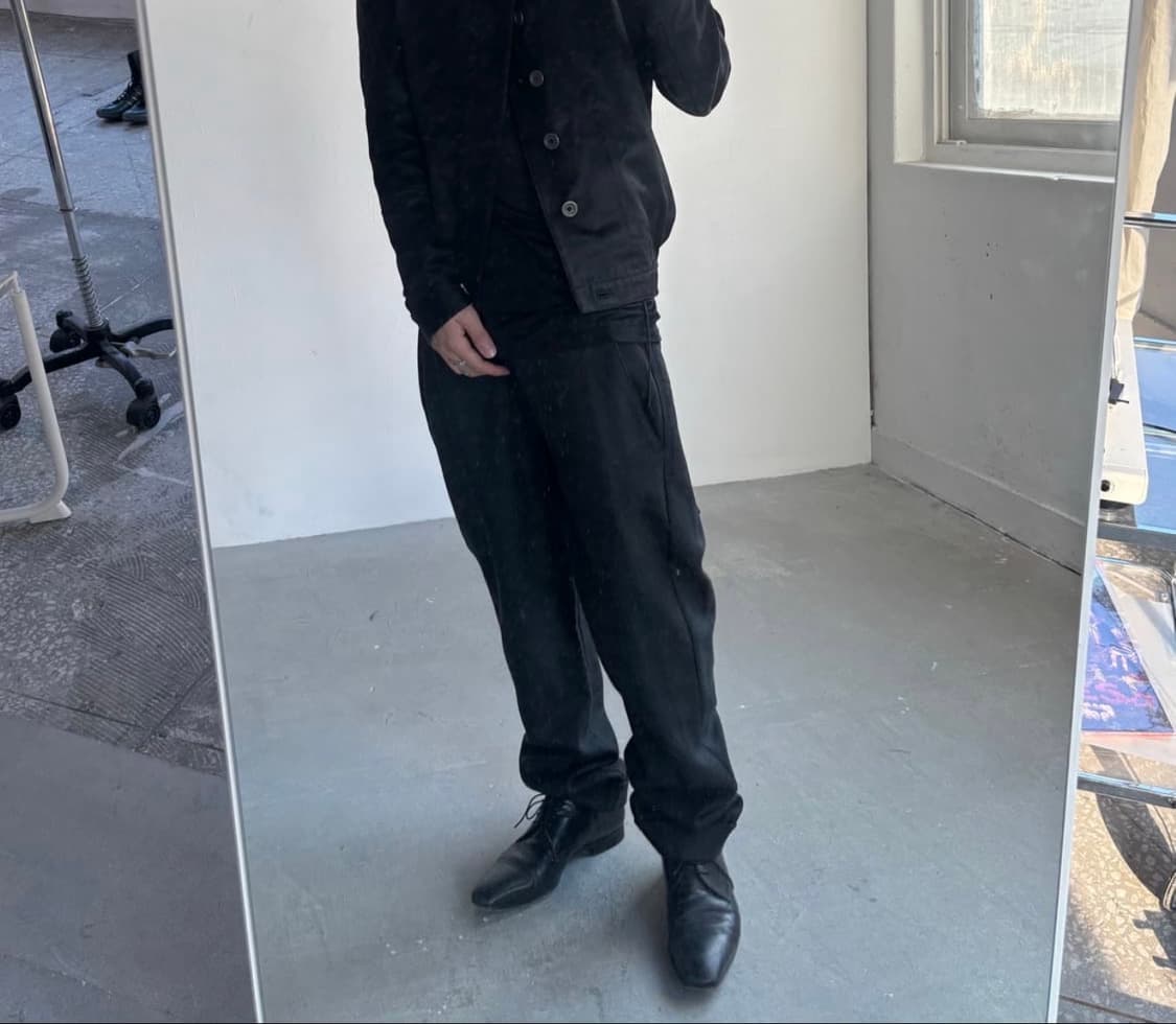 라프시몬스 더블 백 포켓 트라우져 상품이미지3