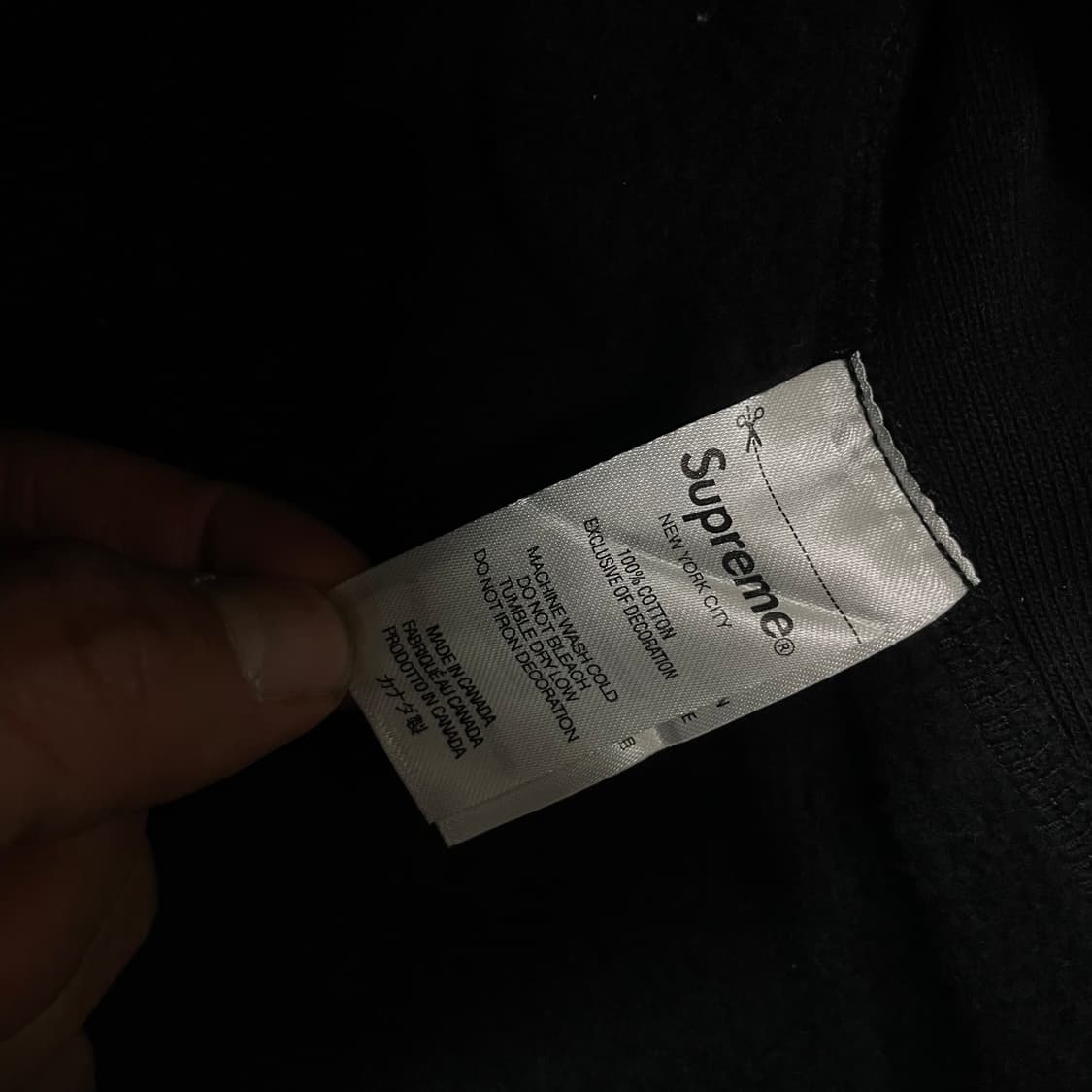 슈프림 Supreme 21fw 박스 로고 후드티 블랙 상품이미지7