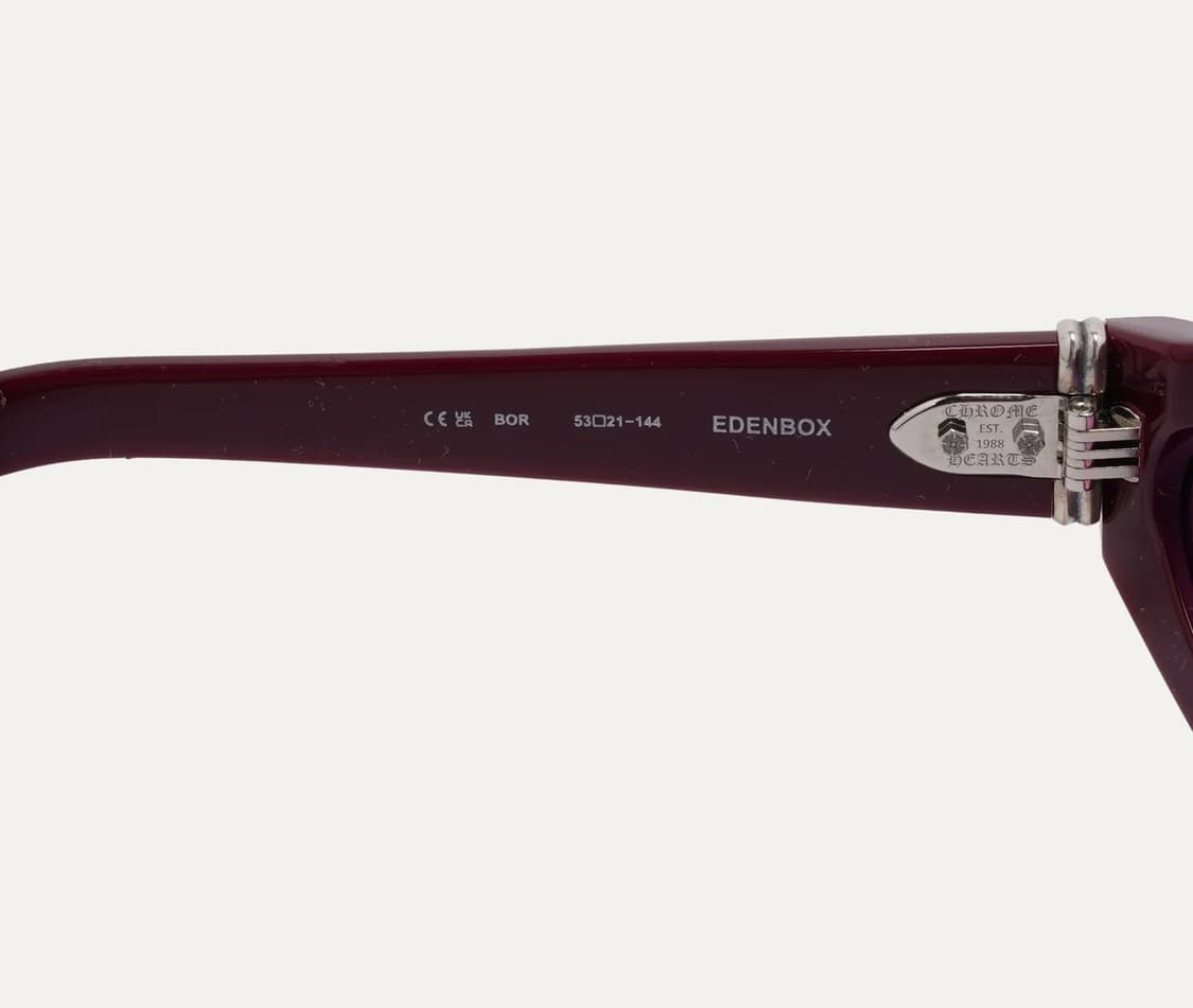 크롬하츠 에덴박스 EDENBOX 선글라스 보르델로 와인 상품이미지7