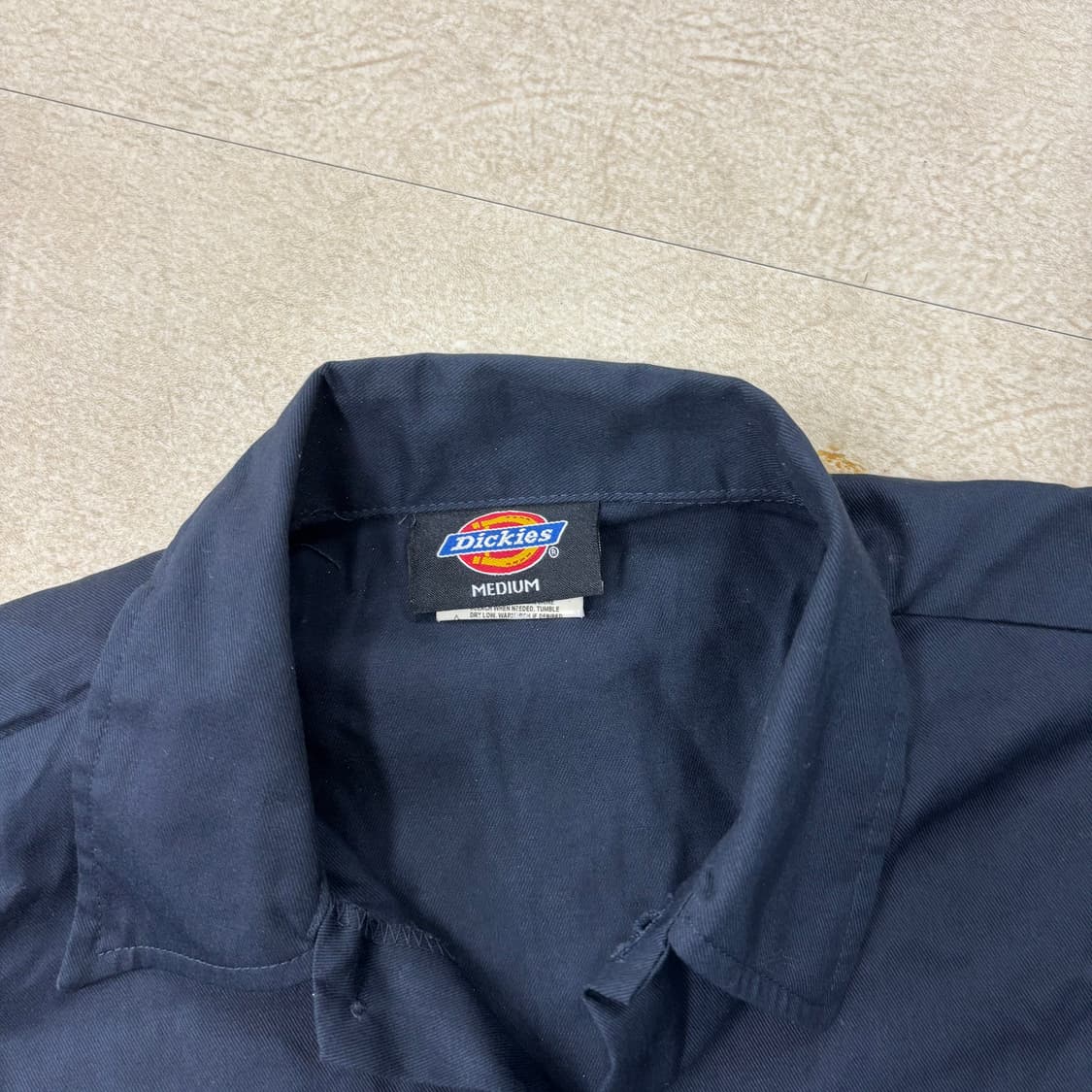 디키즈 투톤 스몰로고 하프셔츠 상품이미지3