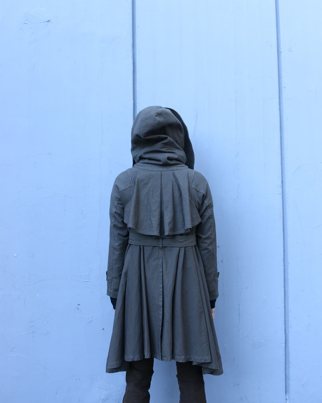 주카 밀리터리 케이프 자켓  상품이미지4