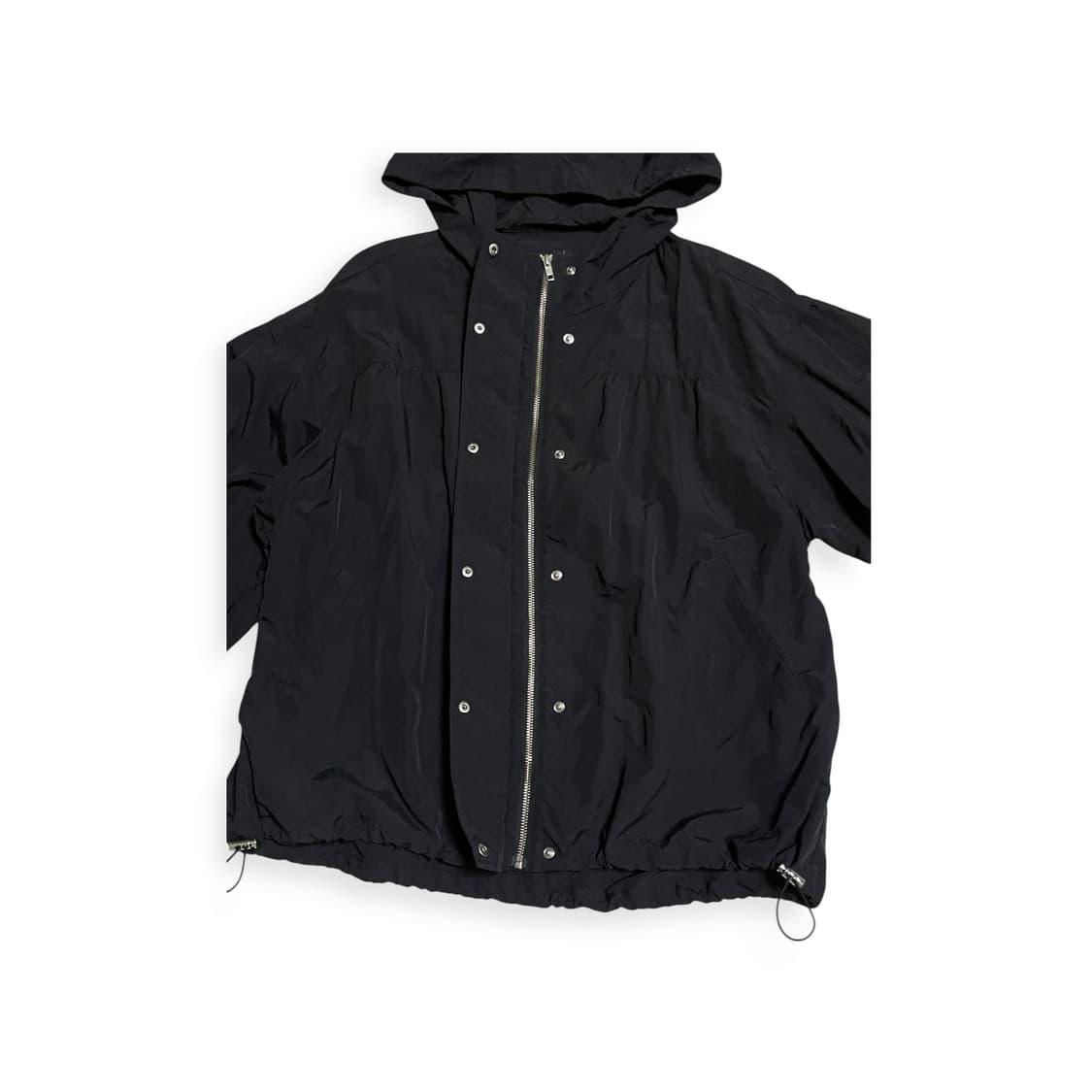 아방 셔링 후드 바람막이 상품이미지4