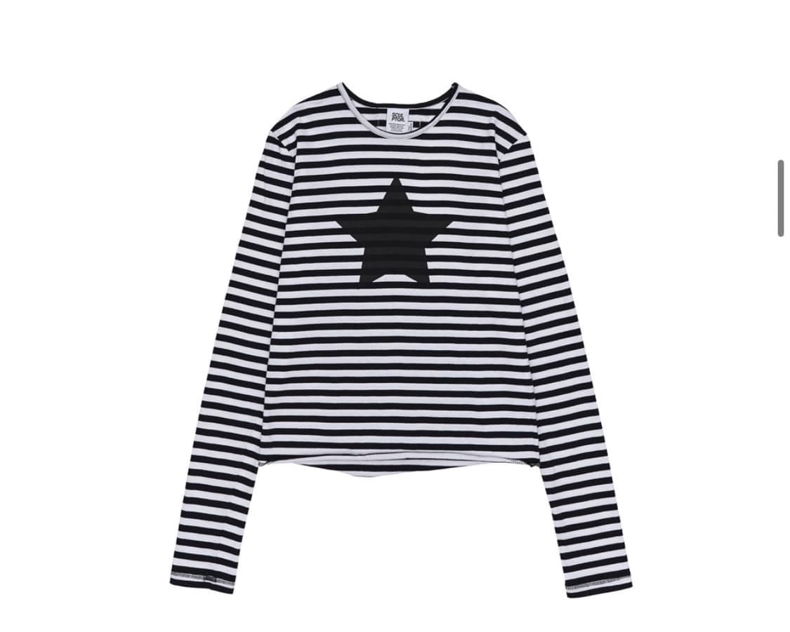 스컬프터 스타 스트라이프 롱슬리브 상품이미지1