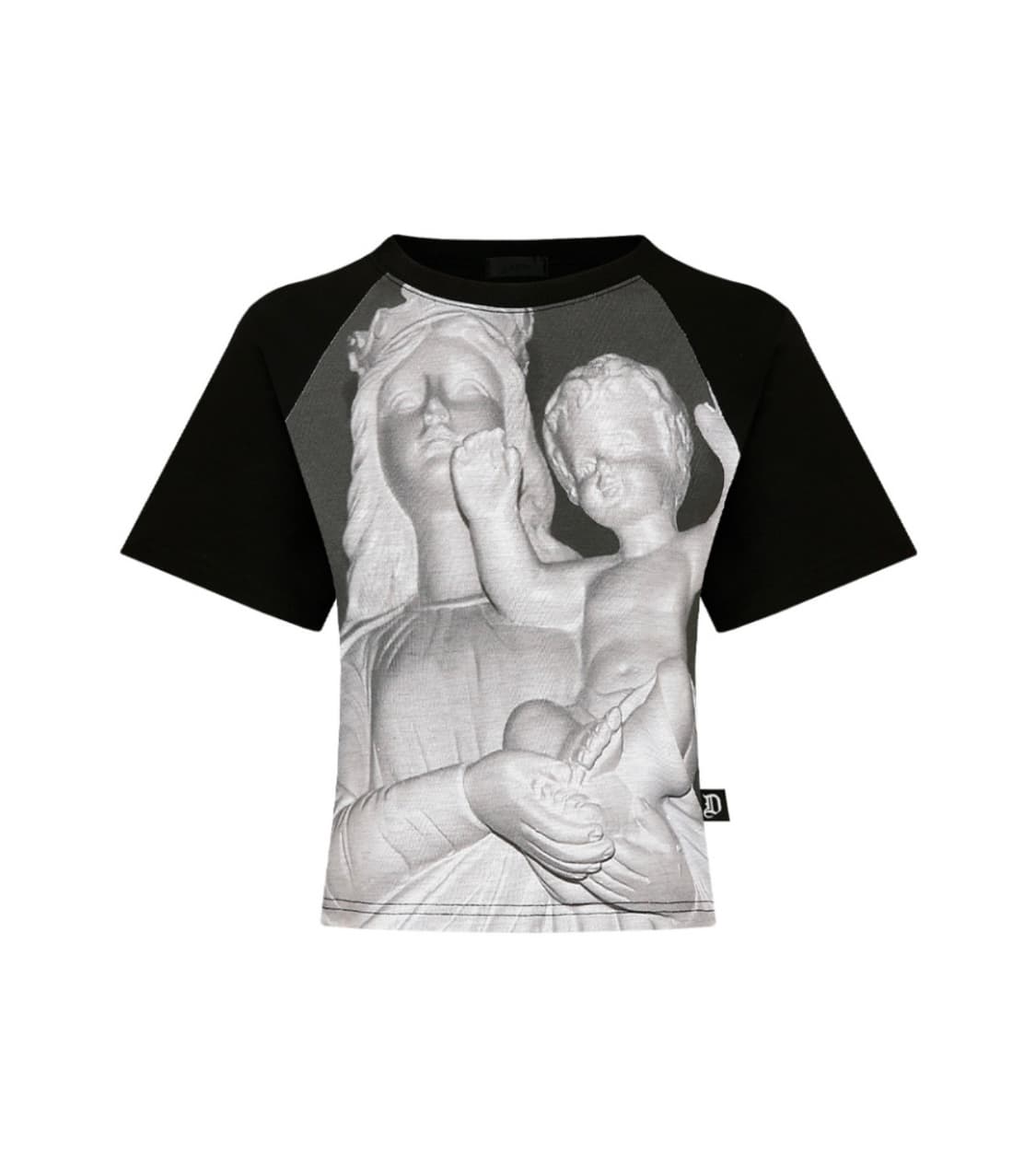 Sculpture reglan crop top 상품이미지1