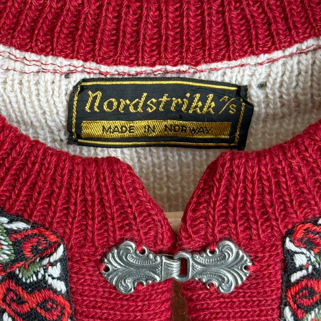 Norwegian Nordic Red Cardigan 상품이미지5