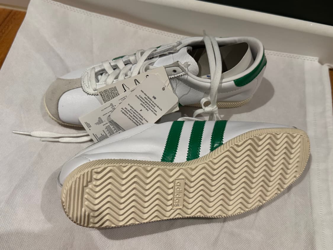 아디다스 오버덥 클라우드 화이트 그린  상품이미지2