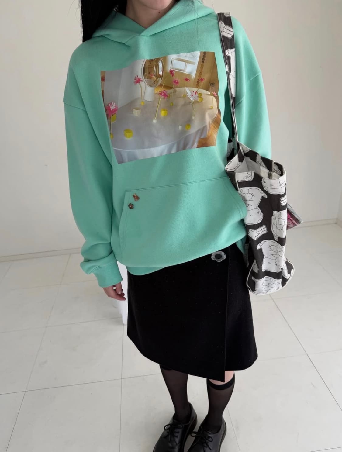 나비버스 가든후드 민트 상품이미지1