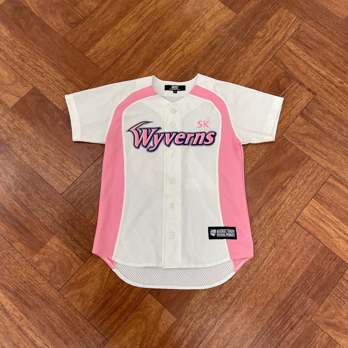 SK와이번스 김광현 마킹 핑크 유니폼 상품이미지1
