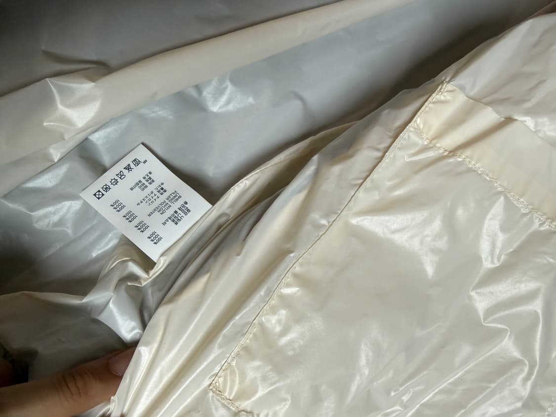 OY 커브드 경량패딩 2 사이즈  상품이미지3