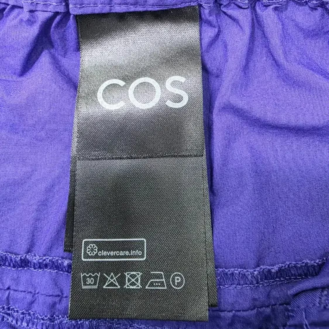 COS 퍼플 와이드 팬츠 EUR 36 (27) 상품이미지2