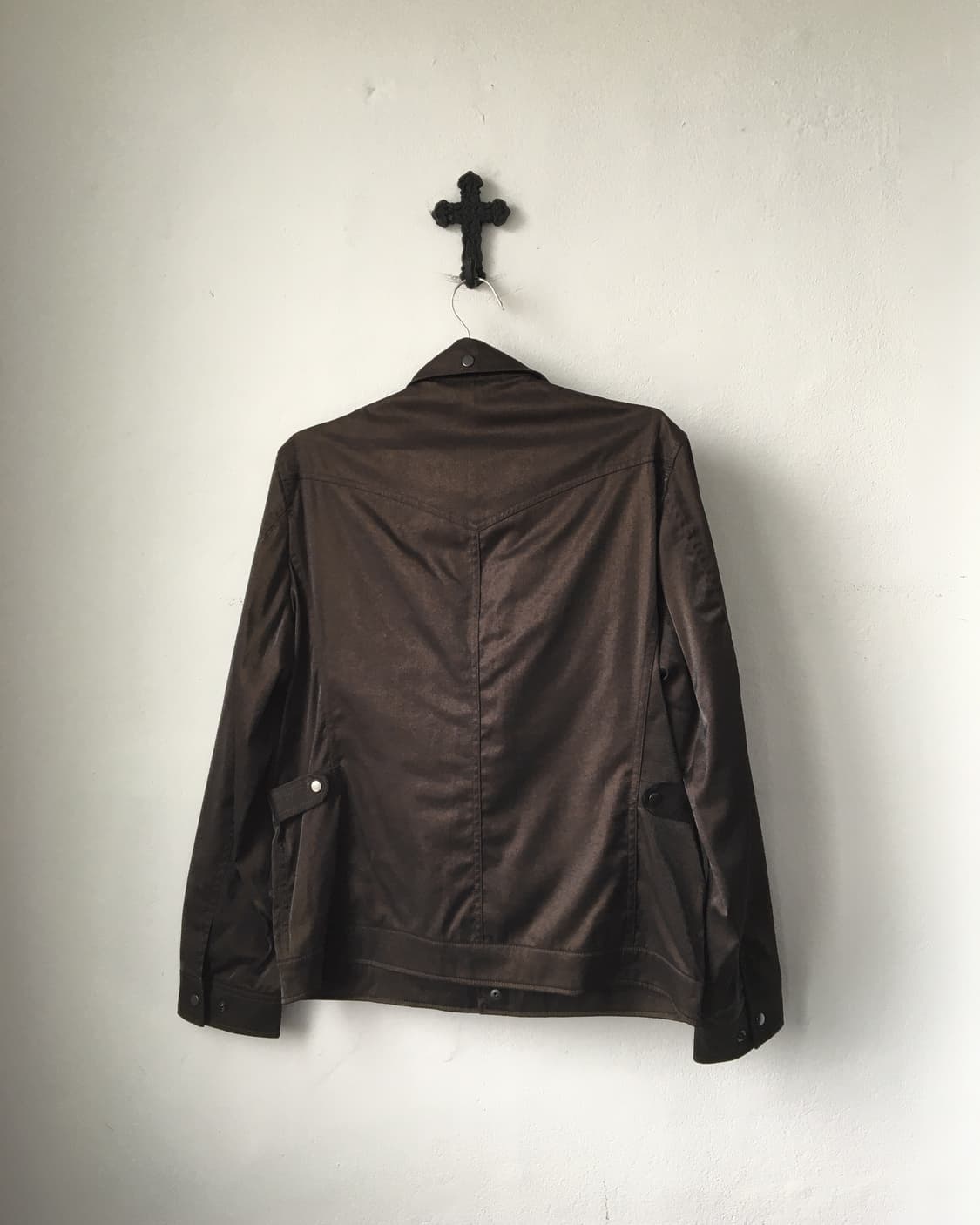 High neck glossy jacket 상품이미지3