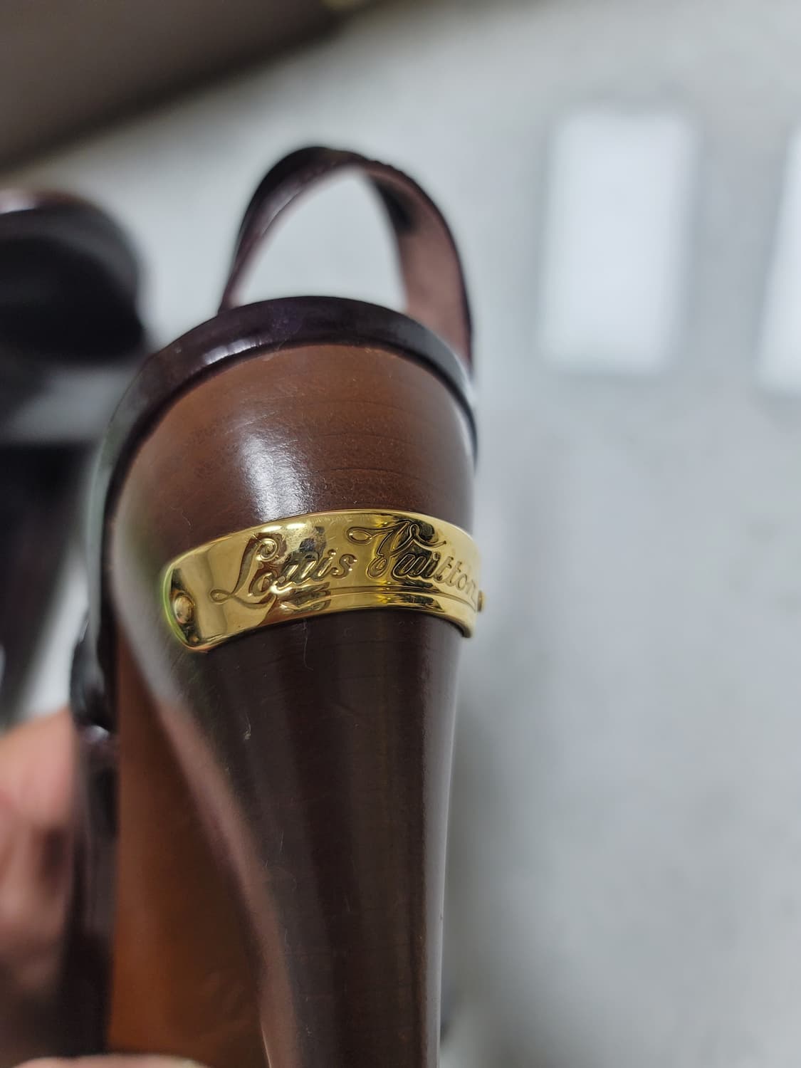 루이비통 애나멜 하이힐 34(215)사이즈 상태극상 풀박스 상품이미지4