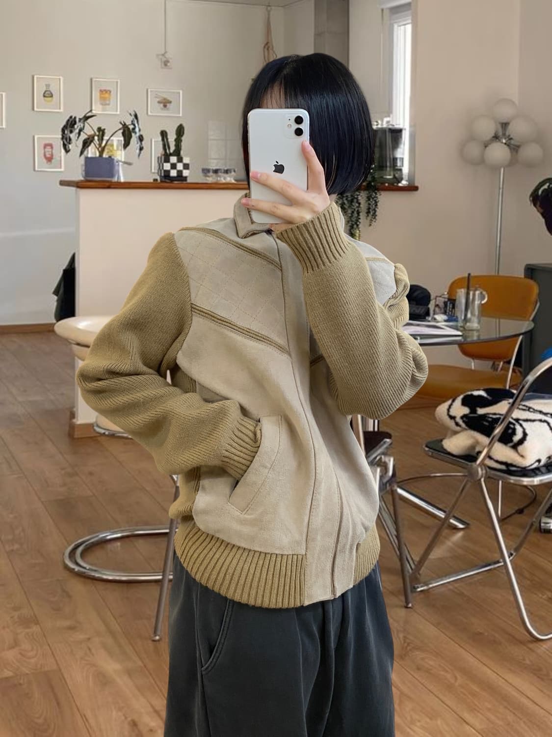 빈티지 스웨이드 자켓 (Man L) AA1001 상품이미지1