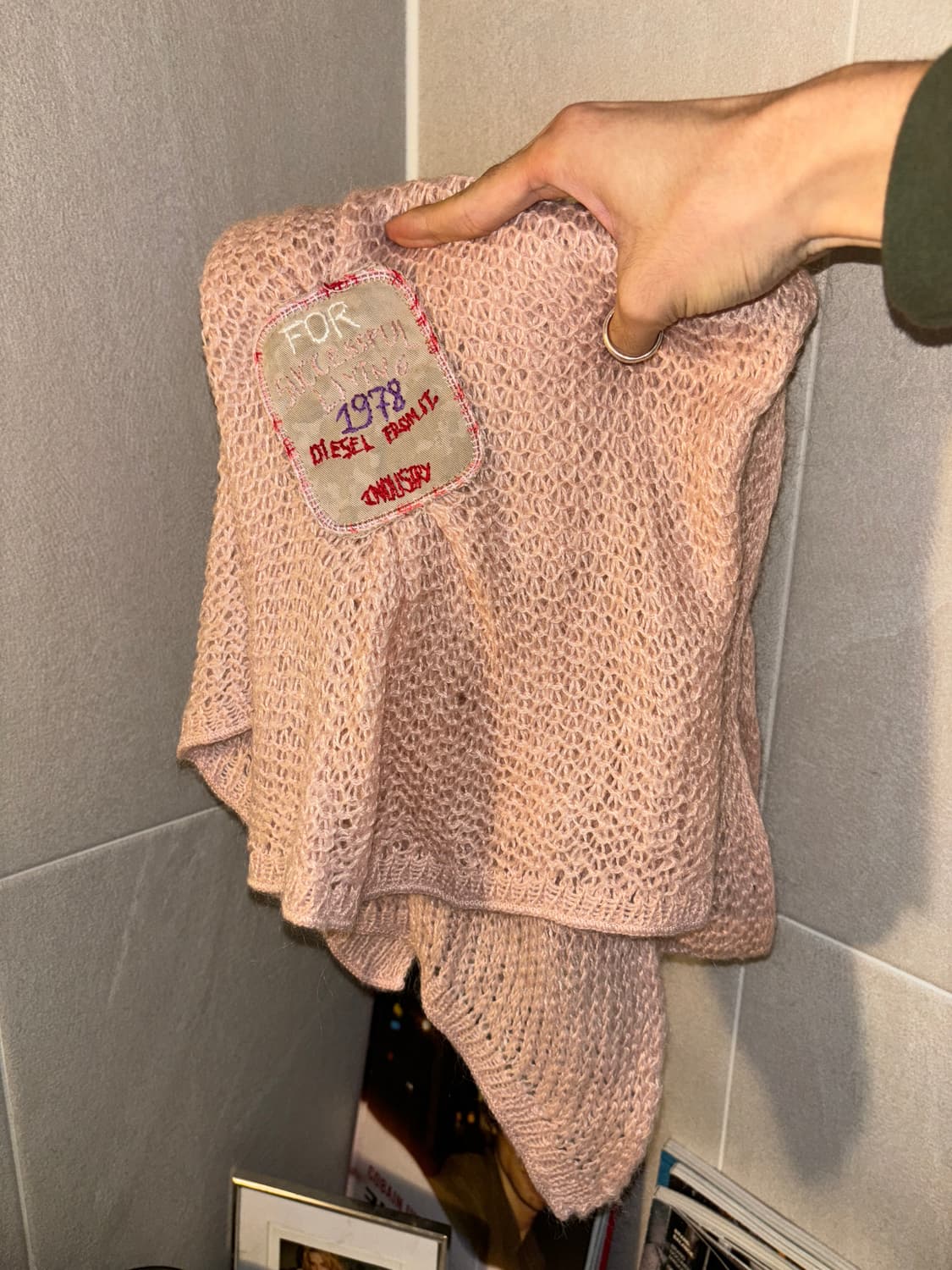 디젤 모헤어 머플러 상품이미지1